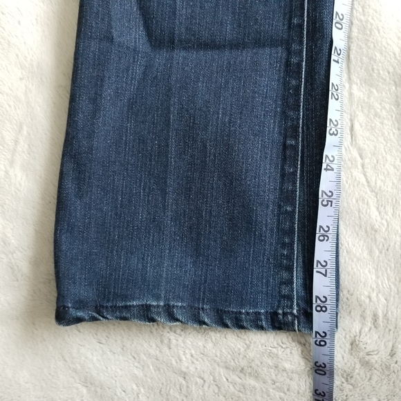 7 For All Mankind Bootcut Jamaican Braid Jean Size 28 - Picture 13 of 15